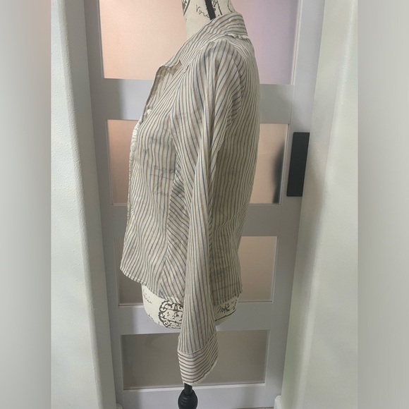 Anthropologie Wendy Hil button up top SZ Small NWT - Picture 2 of 12